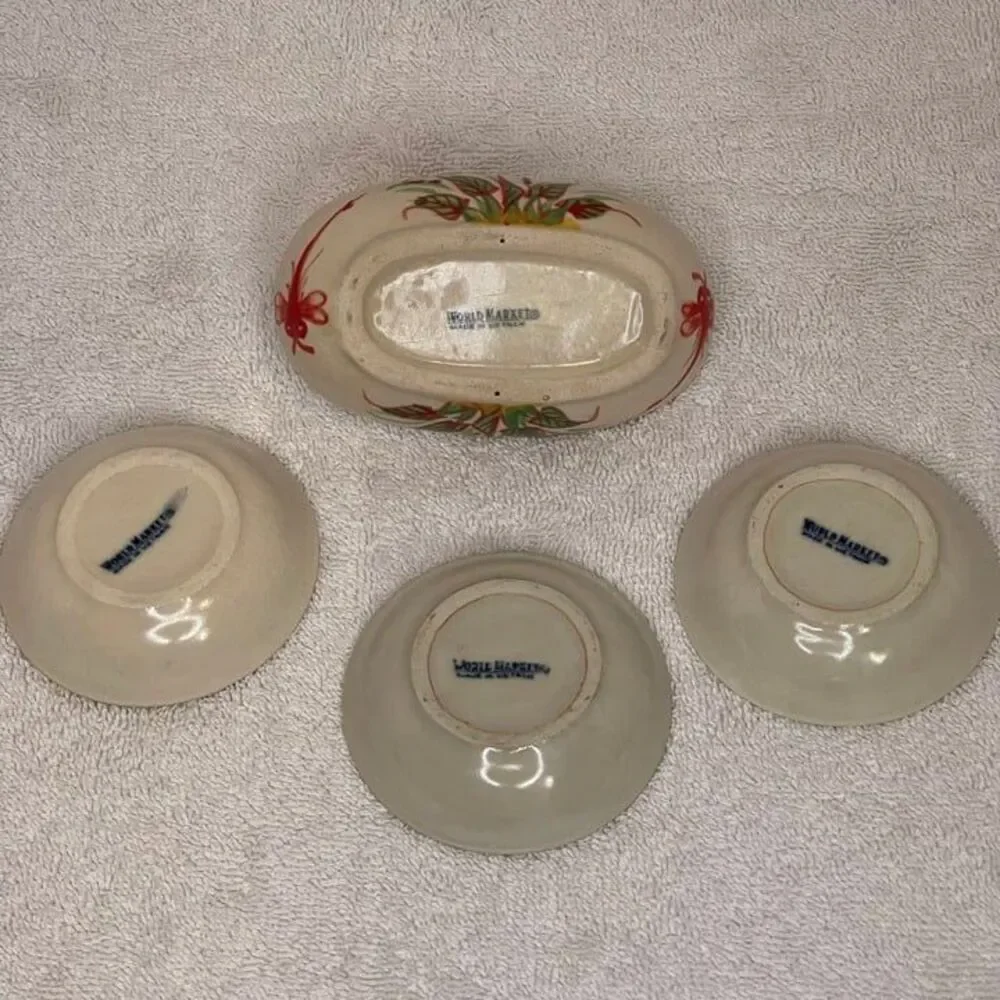 Sushi/Sauce ceramic set from World Market-EUC